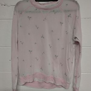 Lucky Brand Pink Floral Top